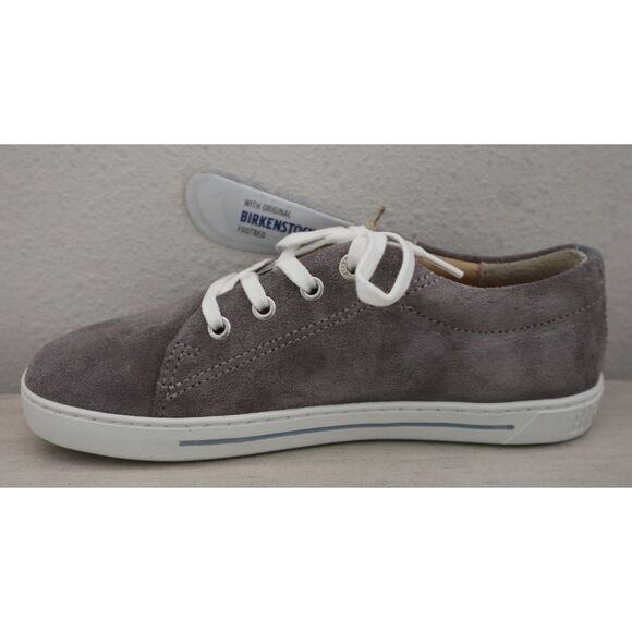 Birkenstock 0448391 Kids Sz EUR 32 US 1 Gray Suede Arran Sneakers Shoes - Picture 8 of 13